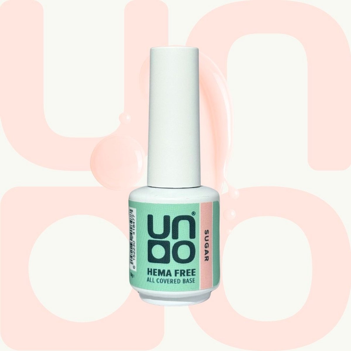 UNO All Covered Base gel - Camouflage base - HEMA-vrij - Sugar (licht beige) - 10g