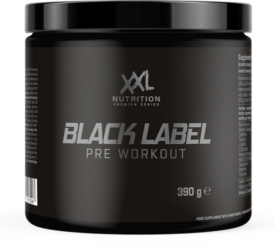 black label pre workout
