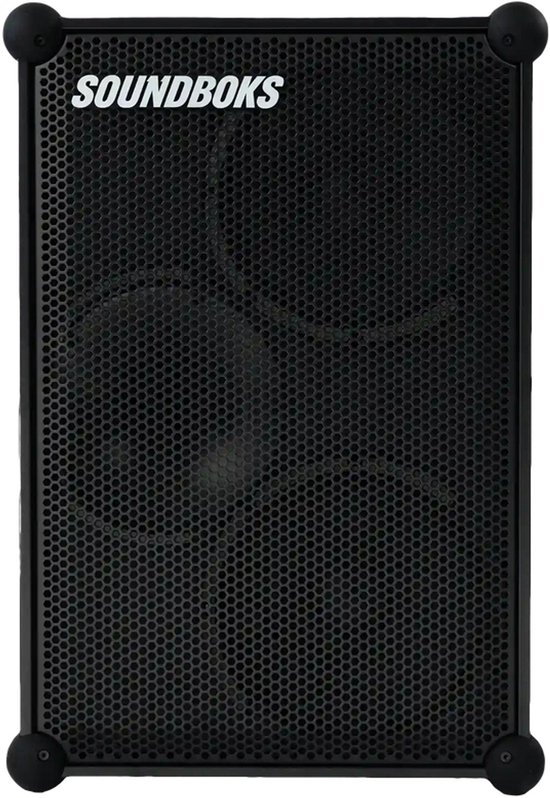 Soundboks 4 Draagbare Bluetooth Speaker Zwart – Krachtig Geluid, Lange Batterijduur, Outdoor & Feestgebruik