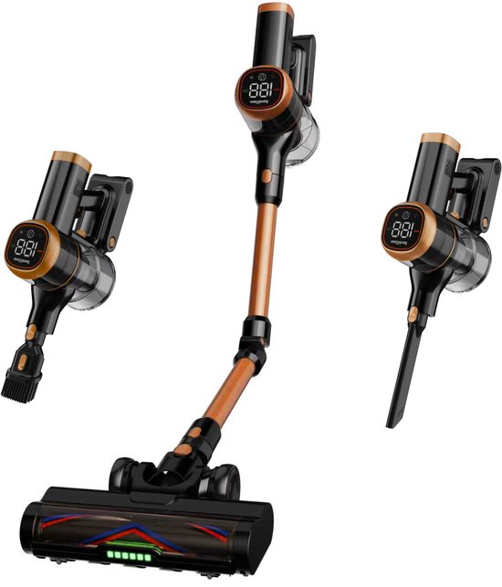 BambiClean Cubby Steelstofzuiger - Draadloos en Zonder Zak - BambiClean® - €119,00