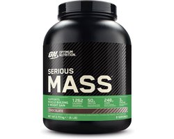 Optimum Nutrition Optimum Nutrition Serious Mass - Chocolate - Mass Gainer - Weight Gainer - 2670 gram (8 servings)