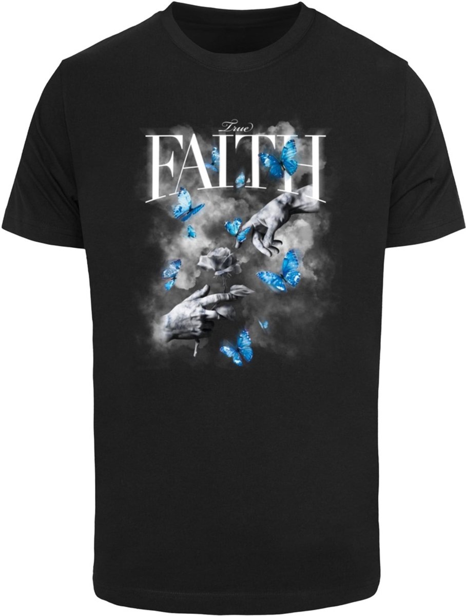 Mister Tee Faith Butterfly Tee -2XL Zwart