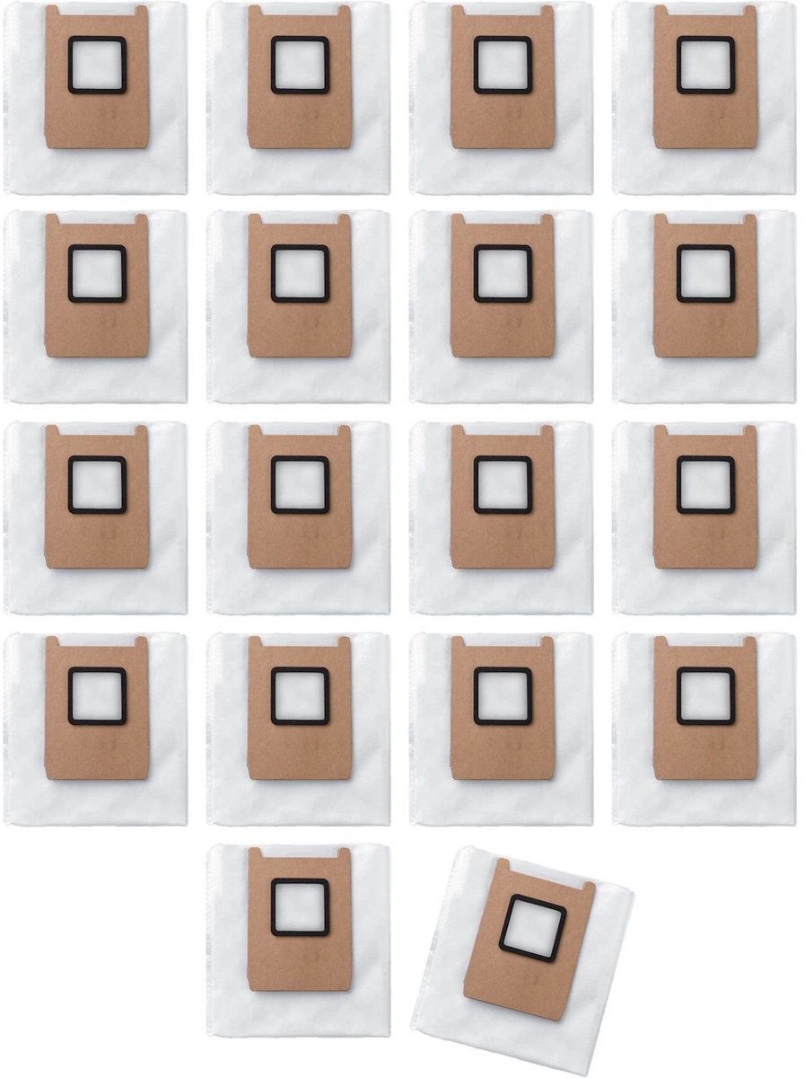 Eufy Omni E25, Omni E28 en Omni C28 Stofzakken (18 Stuks, Plus.Parts® alternatief voor T29YQA20)