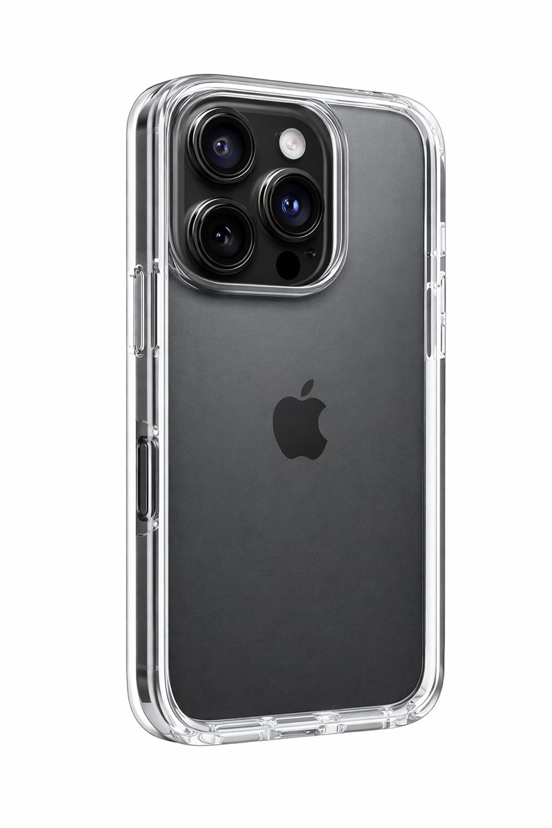Transparant Hoesje - Case - Geschikt voor Apple iPhone 16 Pro Max - Backcover - Transparant - Doorzichtig