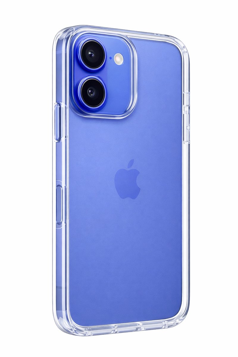 Transparant Hoesje - Case - Geschikt voor Apple iPhone 16 - Backcover - Transparant - Doorzichtig