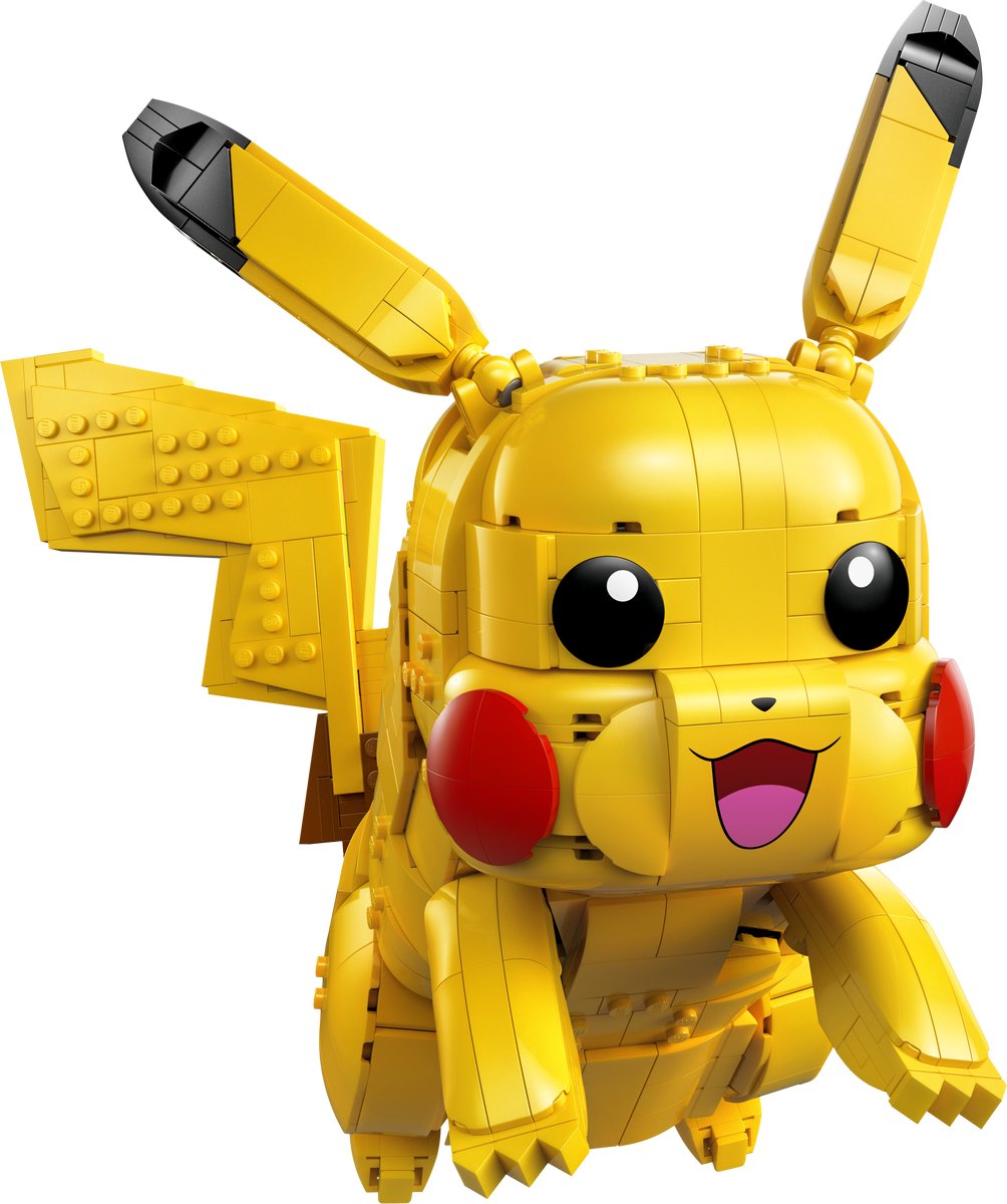LEGO Pokémon Pikachu en Pokéball Bouwpakket voor Volwassenen en Woondecoratie - 72152 – foto 4