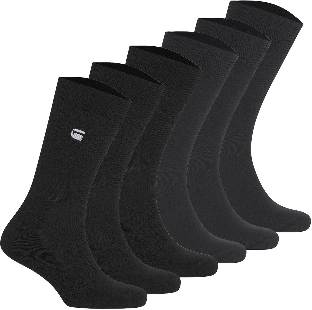 G-STAR Sokken 5 Set van 6 Zwart