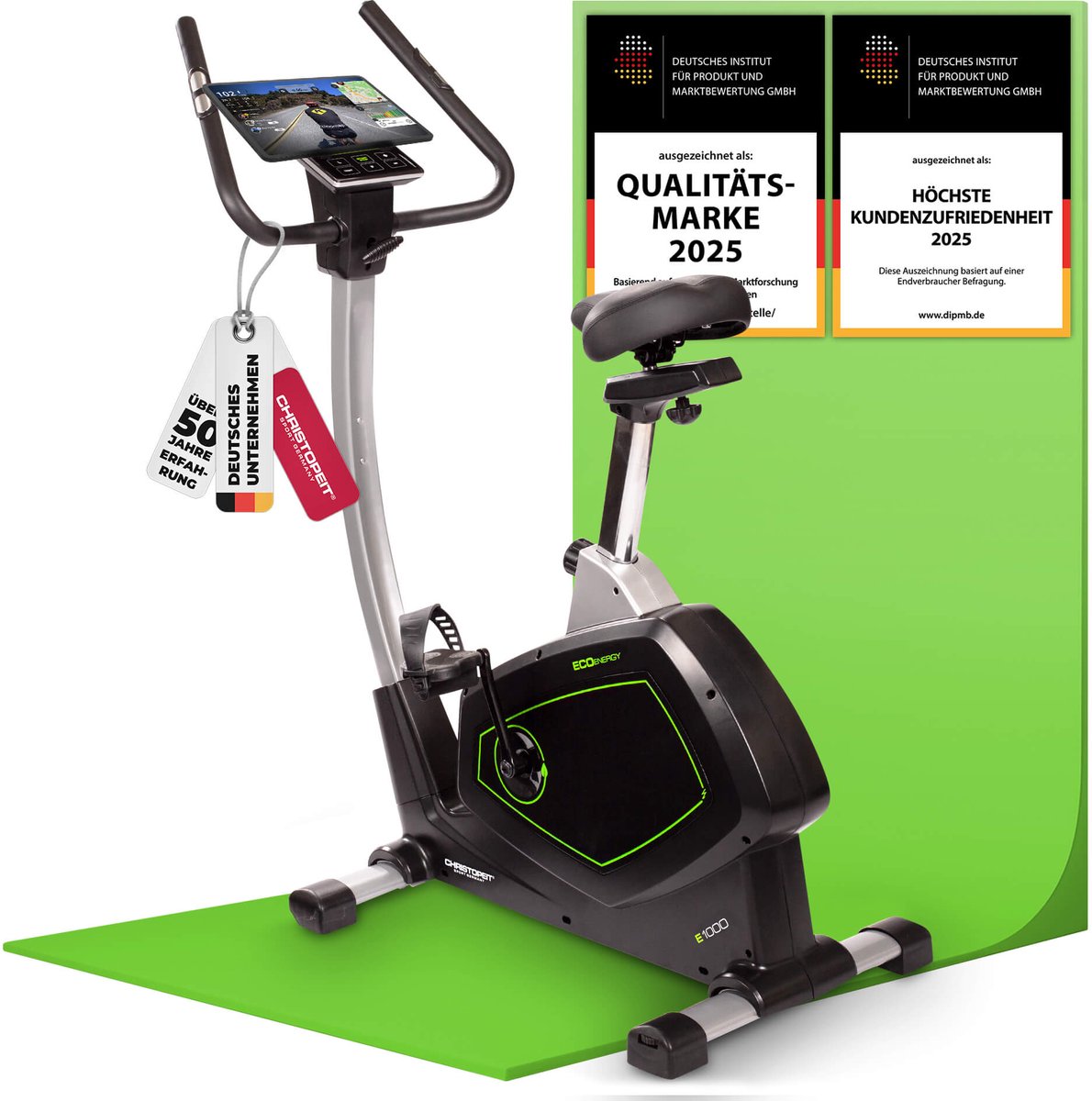 Christopeit ECO 1000 Hometrainer Ergometer met - Christopeit - €499,00