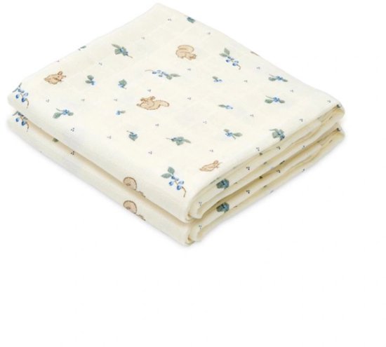 Cam Cam Blueberries Hydrofiele Doek - 2-Pack van Merkloos — afbeelding 4