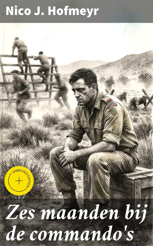 Zes maanden bij de commando's - cover