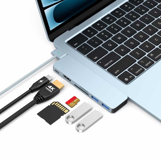 MacBook USB-C Hub Docking Station T...