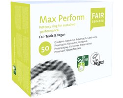 Fair Squared MaxPerform eco fair trade condooms 50 stuks