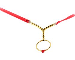 BamBella ® - String bondage - maat Onesize S M L - Rood Sexy erotische heren onderbroek mannen
