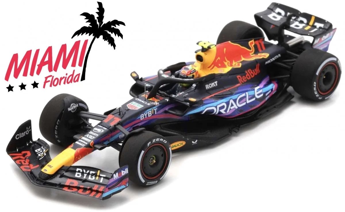 Bburago F1 RB19 Sergio Pérez 1:43 ORACLE RED BULL RACING-model