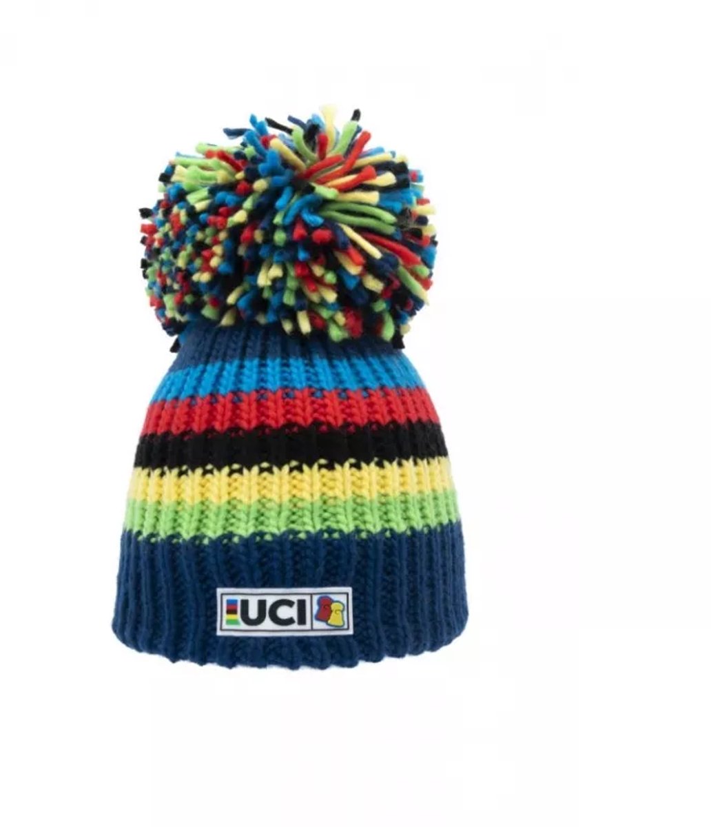 Big Bobble Muts UCI Blue Rainbow Stripes