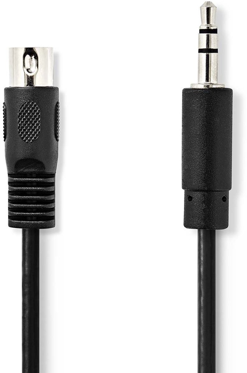 Eenvoudige DIN 5pins - 3,5mm Jack kabel - 1,5 meter