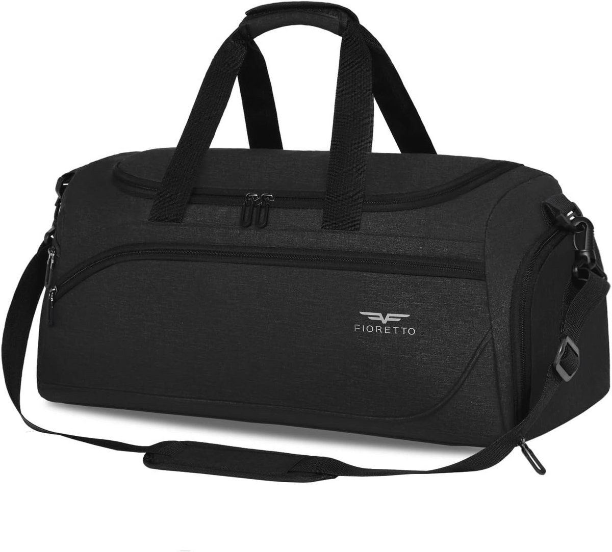 Sporttas en Reistas 50L met Schoenenvak en Nat Vak - Waterdichte Tas voor Training, Gym en Reizen
