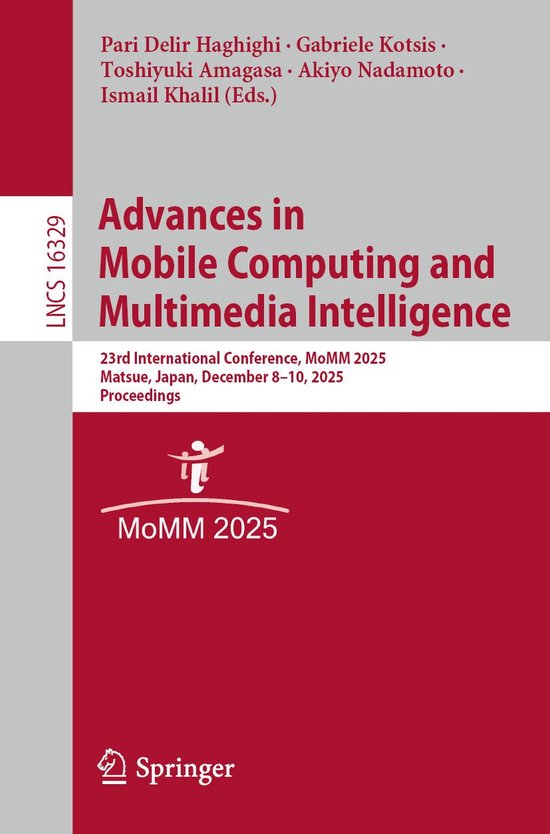 Springer Nature Proceedings Computer Science - Advances in M ... - cover