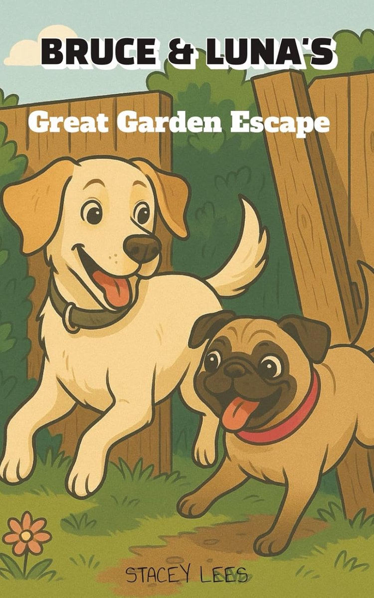 Avontuurlijke Tuin Escape: Grappig Kort Verhaal over een Labrador en een Pug