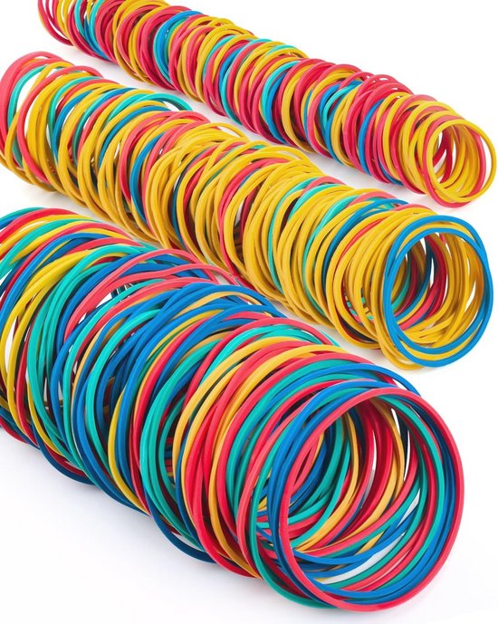 Mr. Pen - Grote elastiekjes, 120 stuks, diverse kleuren, grote elastiekjes