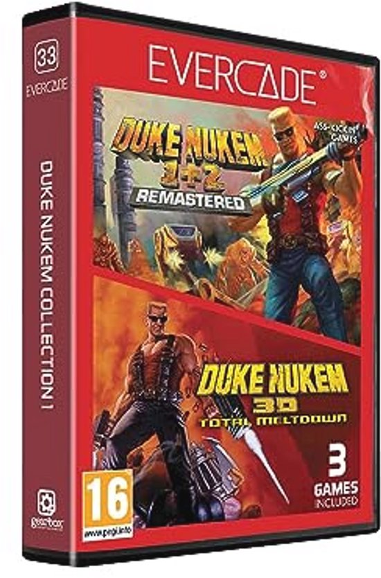 Duke Nukem Verzameling 1 - Evercade Spelcartridge