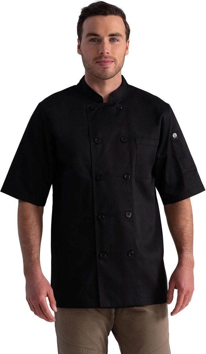 Unisex Koksbuis Zwart XL