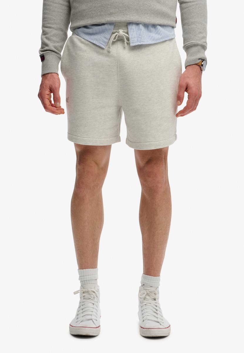 Superdry Essential Logo Classic Shorts Heren Korte broeken Grijs