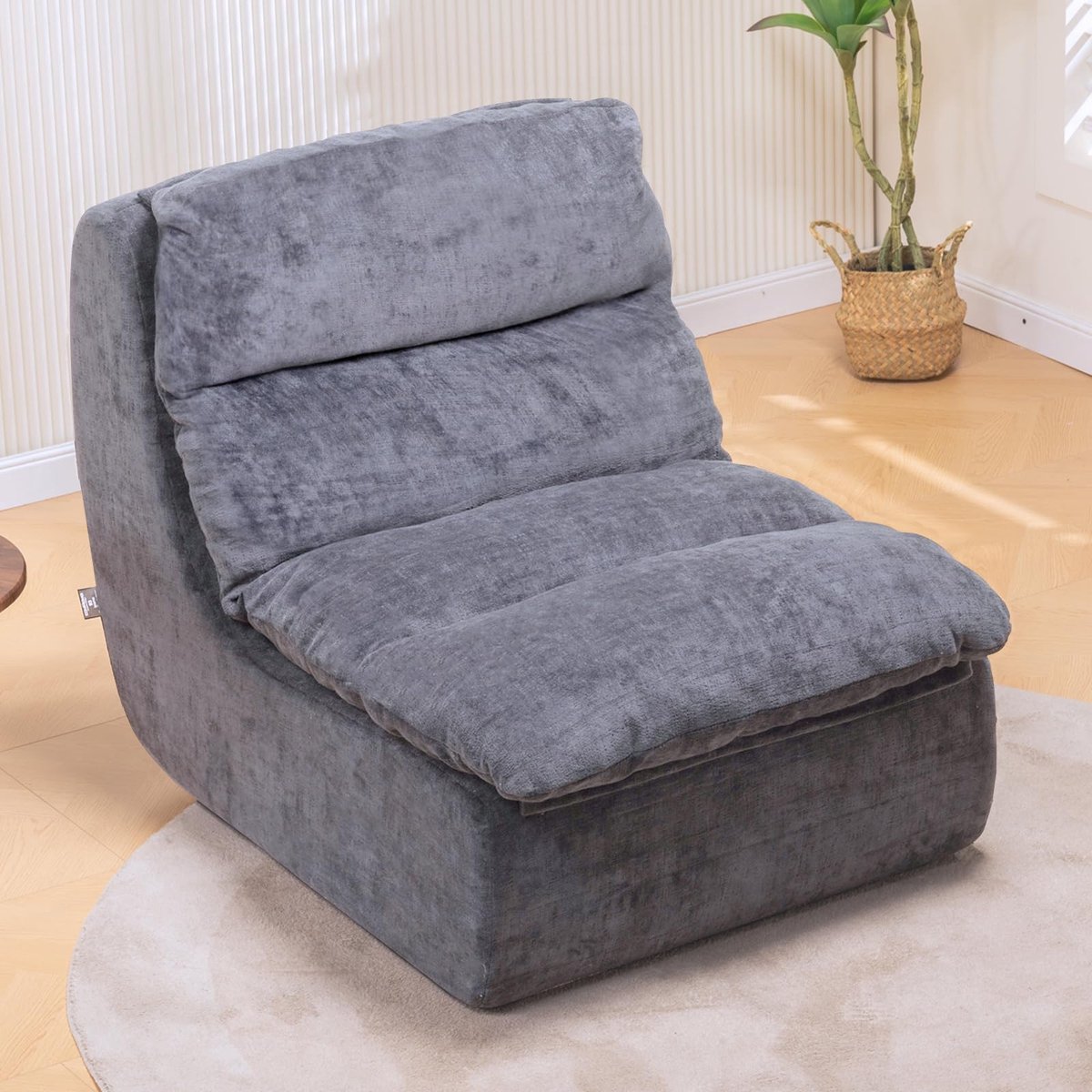 COMHOMA - Slaapbank Futon - Met Diepe Zitting en Corduroy - Grijs