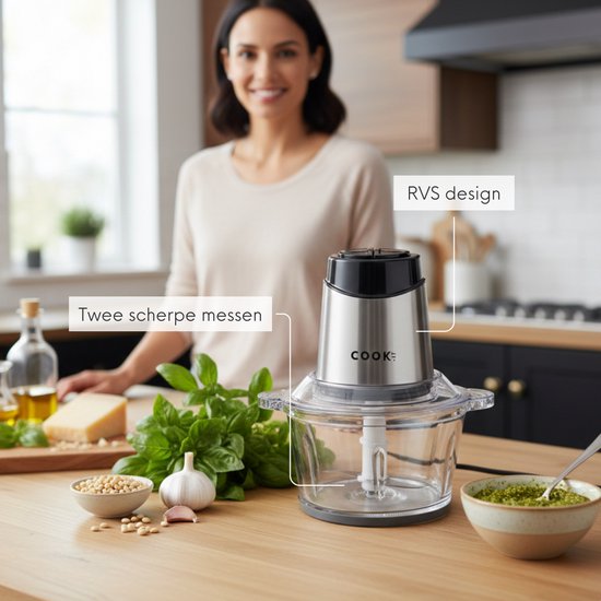 MOULINEX – staafmixer- 2 snelheden – 600 W – Powelix-messen – kenmerken