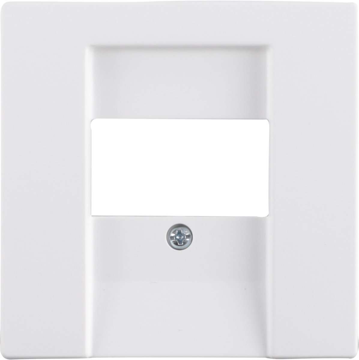Busch-Jaeger Future Linear afdekplaat - TAE/USB - mat wit