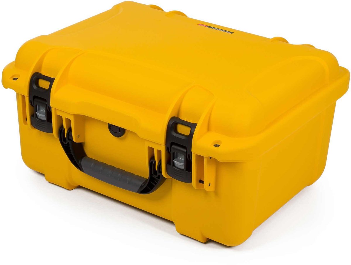Nanuk 933 Case with padded divider - Yellow - Waterdichte koffer