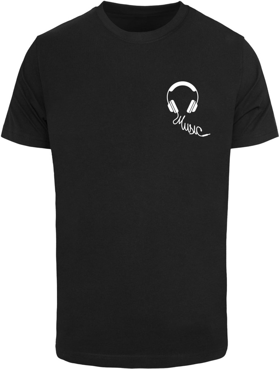 Mister Tee Melodic Heren Tshirt 4XL Zwart
