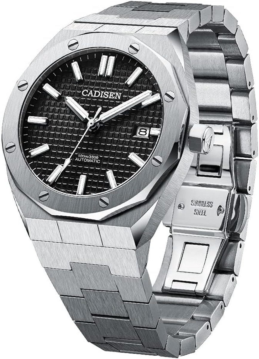 Automatisch herenhorloge met saffierglas en waterdichtheid tot 100M - 42MM