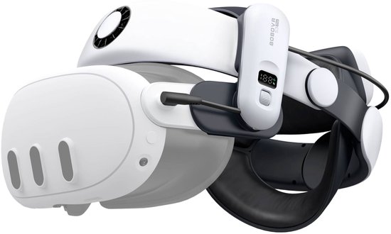 BoboVR S3 Pro Super Strap - Meta Quest 3S & Quest 3 - 10000 mAh