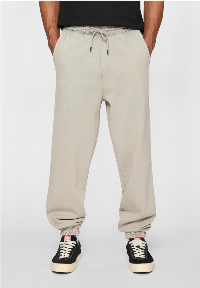 MJ GONZALES MJG Acid Wash Heavy Sweatpants met wijde pijpen MJG11821