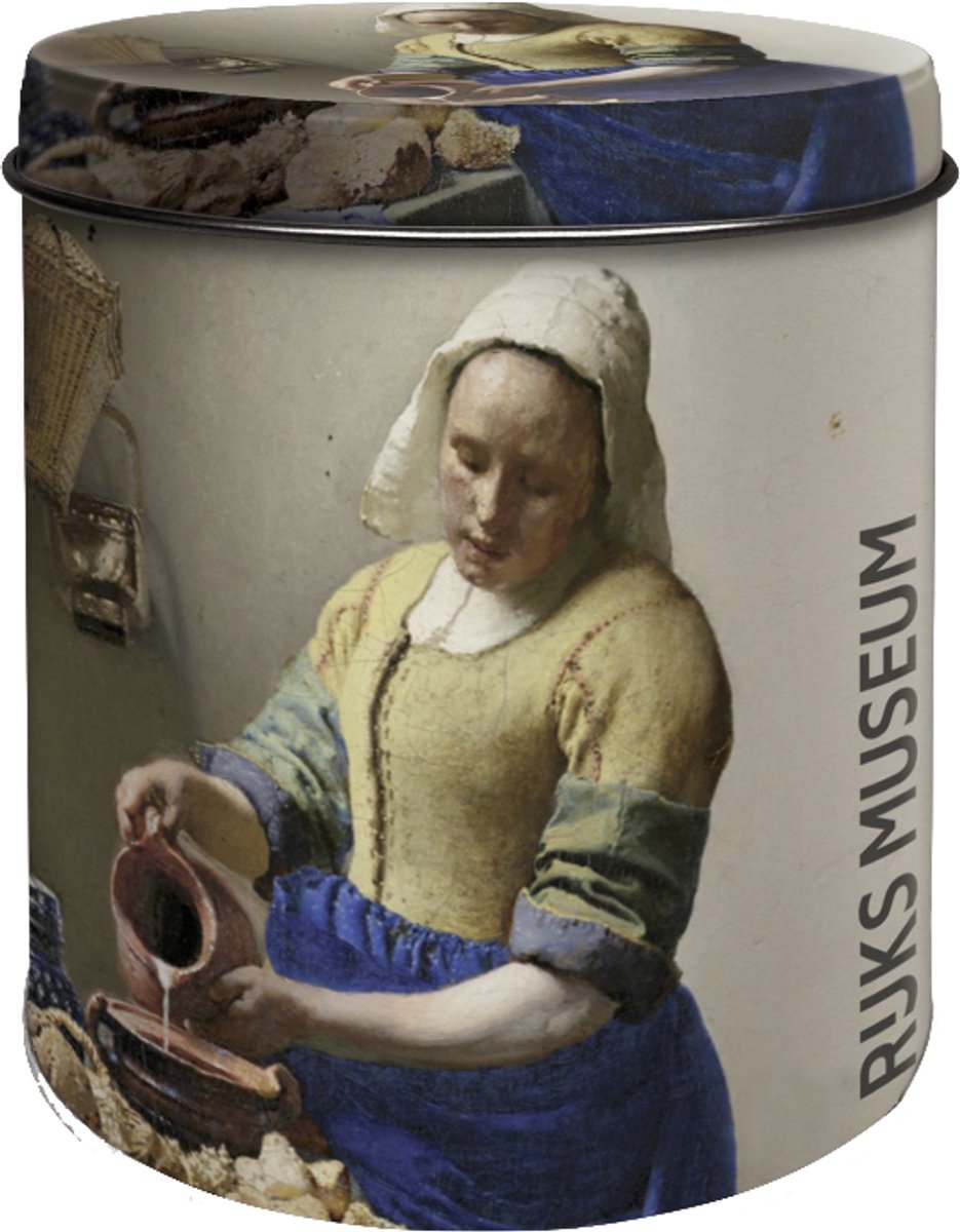 Stroopwafel blik - Melkmeisje - Vermeer