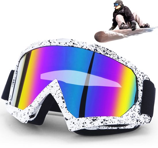 Skibril - Skibrillen - Ski Maskers en Skibrillen , UV400 Bescherming, Snowboard Maskers, Geschikt voor Heren en Vrouwen