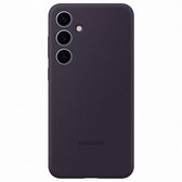 Samsung Silicone Case - Geschikt voor Samsung Galaxy S24 Plus - Dark Violet
