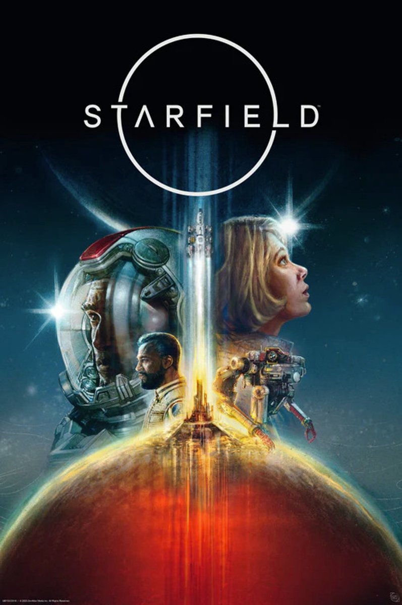Poster Starfield Journey through Space 61x91,5cm