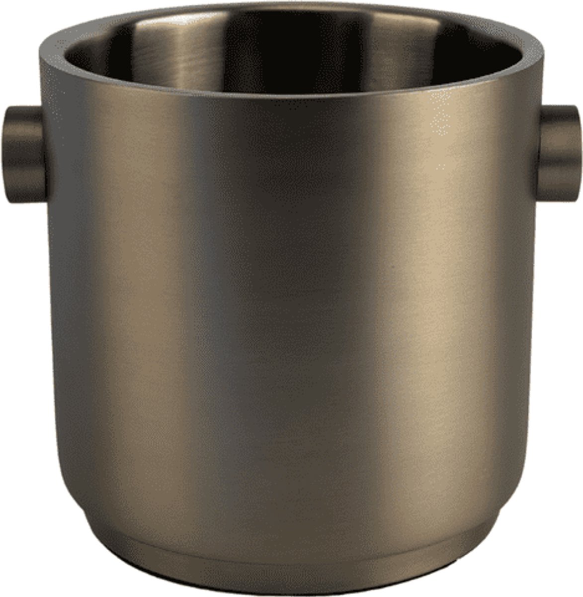 XLBoom Rondo Wijnkoeler Dubbelwandig Soft Copper - 22,5 x 22,5 x 22,5 cm Stainless Steel - Luxe dubbel geïsoleerde design wijnemmer voor flessen ontworpen door Sascha Sartory