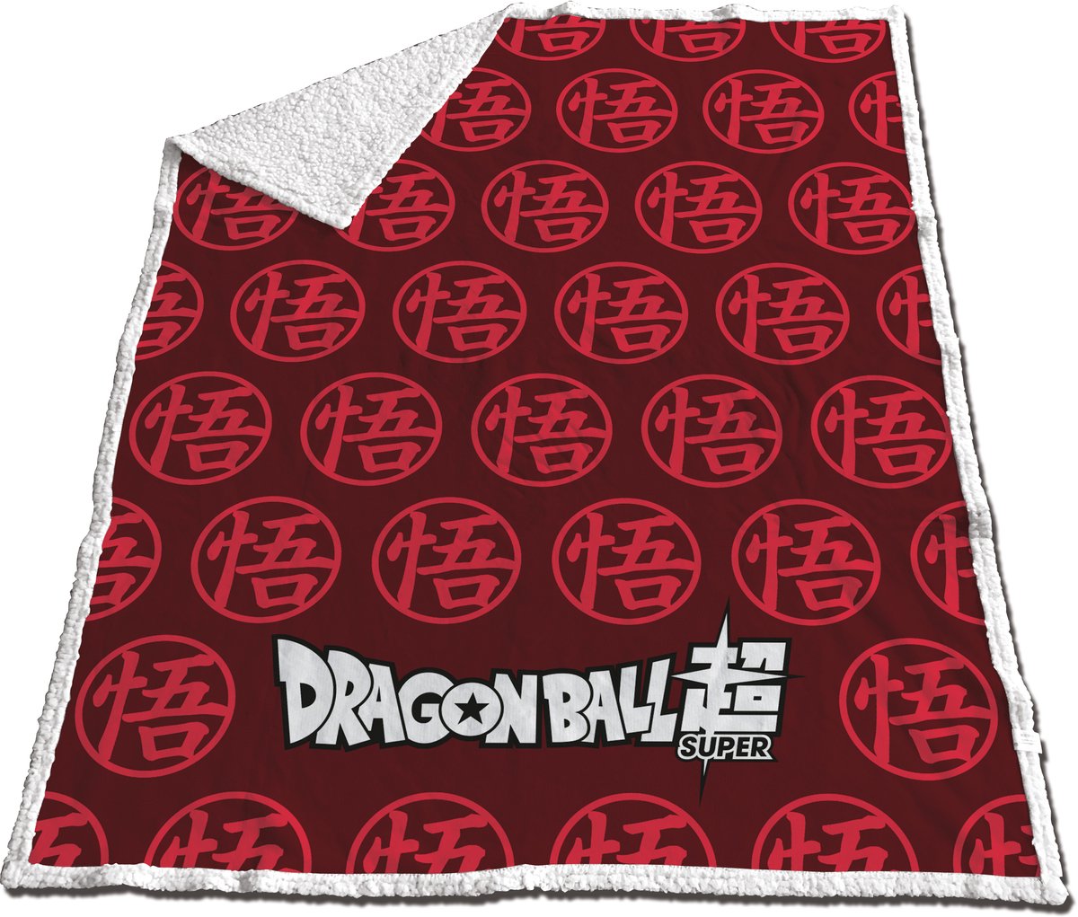 Dragon Ball Z Sherpa en Koraal Deken, 120X150cm