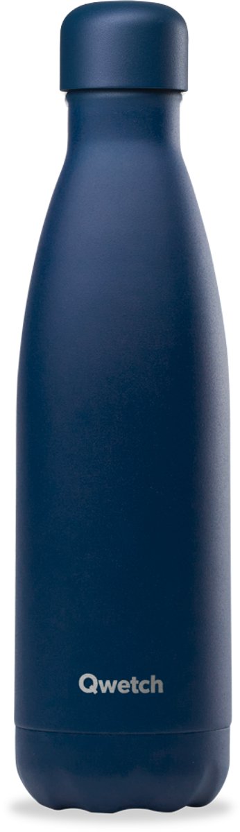 Qwetch - Isothermische fles - Originals All Blauw - 500ml