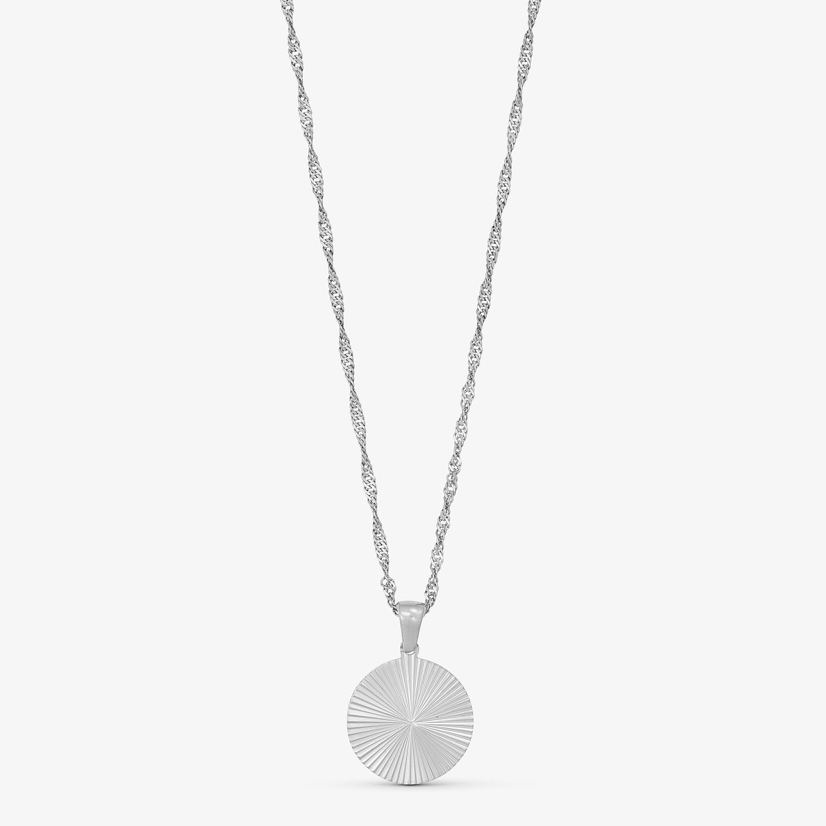 Wolff Jewelry - Sunny Ketting - Zilverkleurig - Geschenk - Dames - Cadeau - dochter - vrouw – vriendin – moeder - verjaardag