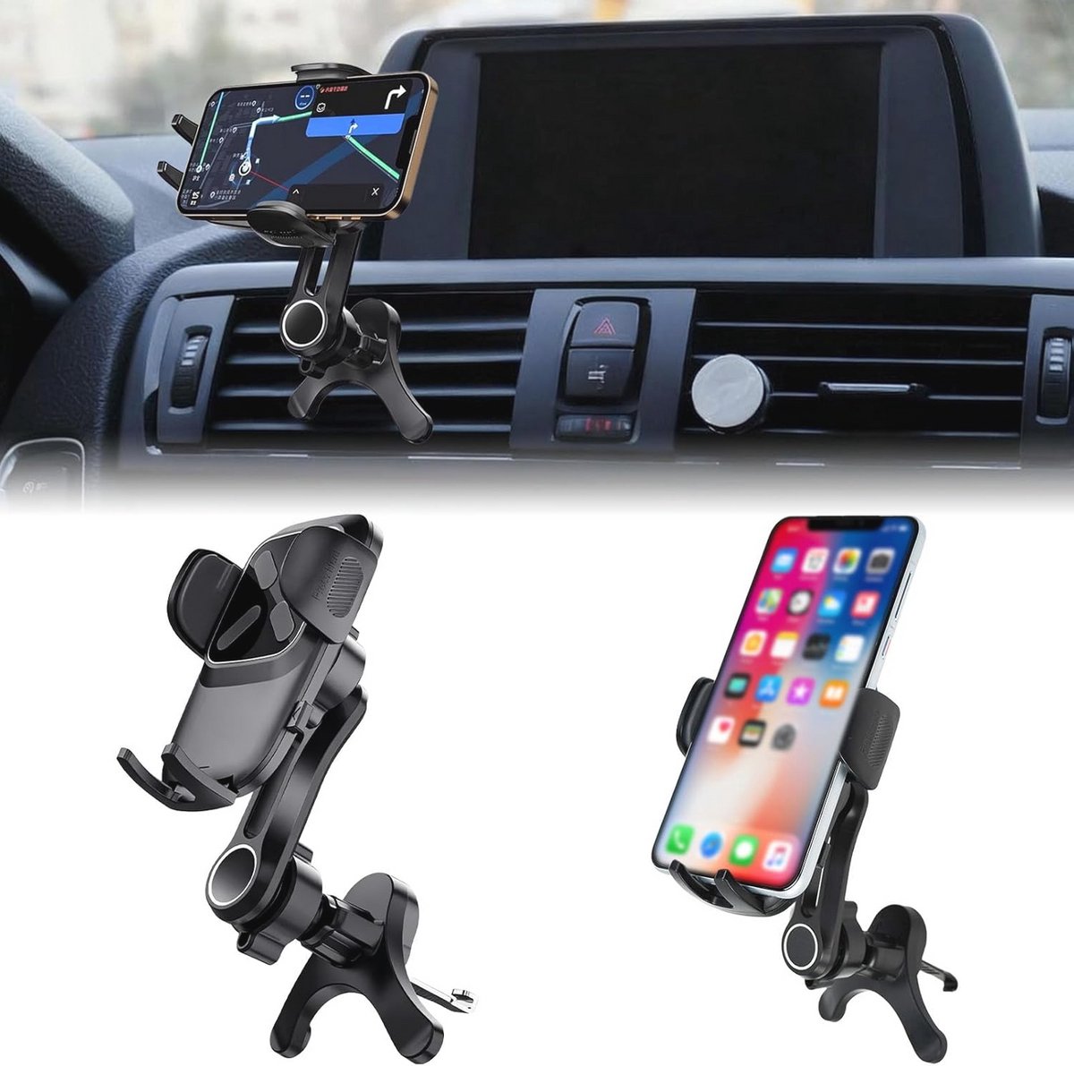 Telefoonhouder voor Auto - Luchtventilator Bevestiging
