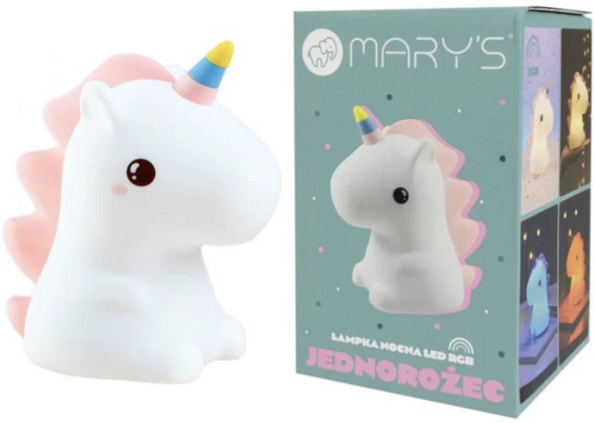 Mary’s - Nachtlamp - Unicorn - Siliconen