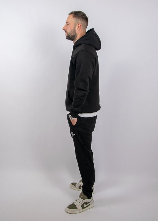 Malelions signature tracksuit in de kleur zwart.