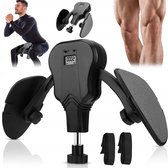 HOMCOM Ergometer, verstelbare weerstand, tot 120 kg, staal