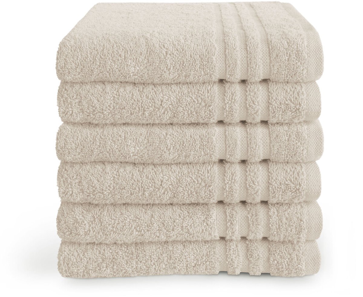 CrystalTowels Badhanddoeken van 7 stuks - Extra absorberend - 100 CrystalTowels Badhanddoeken van 7 stuks - Extra absorberend - 100