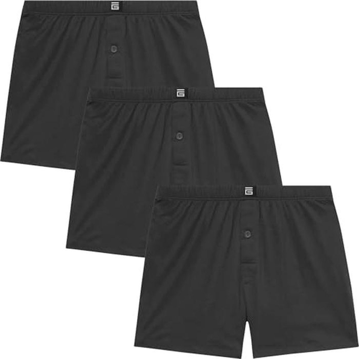 Losse Fit Katoenen Boxershorts voor Heren - Superzachte en Ademend Ondergoed - Multipack (3/6 Stuks)