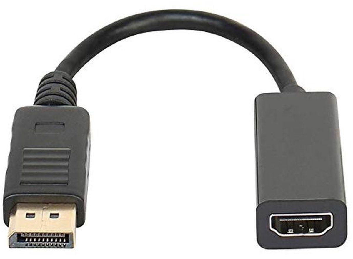 DisplayPort naar HDMI-converter voor 1080p video en audio - Zwart